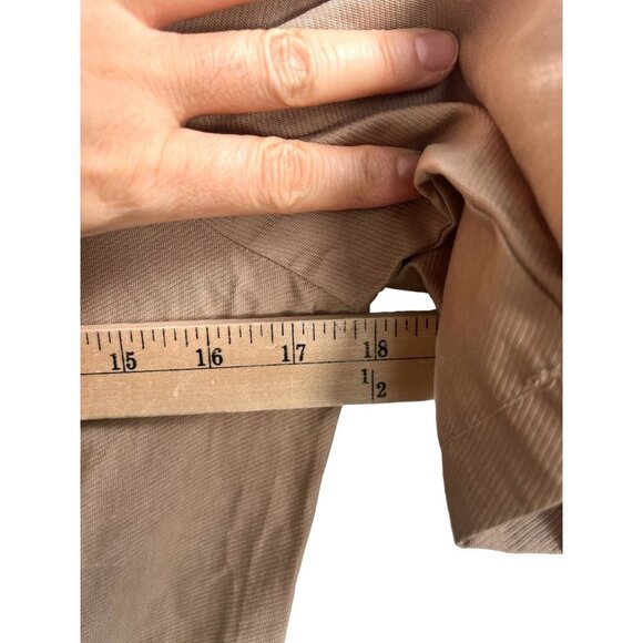 Topshop Utility Zip Jumpsuit Stone retro relaxed 90s hipster street wear sz 4 - Picture 4 of 10